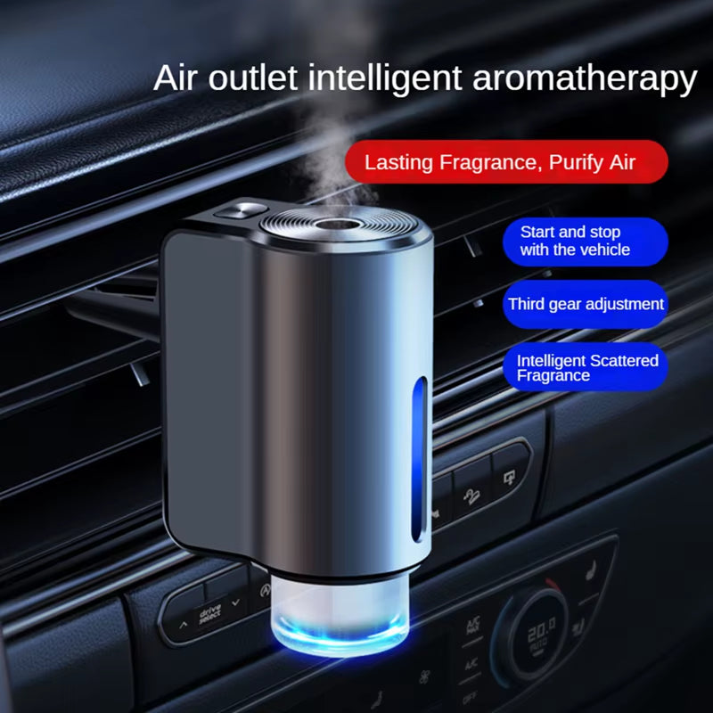 Smart Car Air Freshener, Car Air Diffuser & Air Freshener Three-Tone, Smart Car Aromatherapy Diffuser