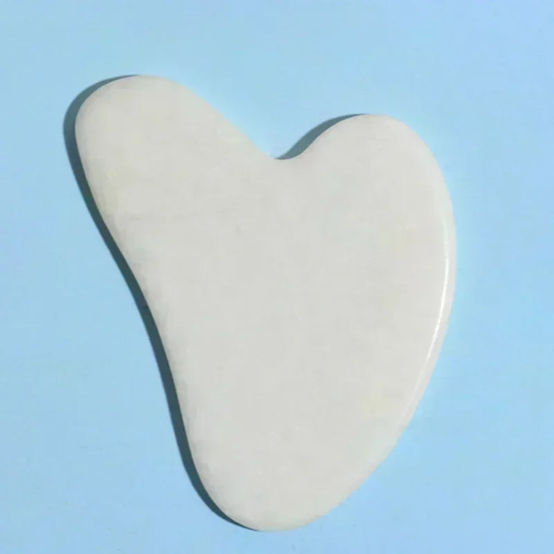 Natural Jade Face Massager Gua Sha Stone Face Guasha Masaje Facial Board Acupoint Eye Care SPA Massager Tool Massage Visage