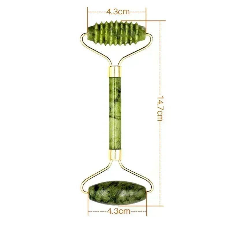 Natural Jade Face Massager Gua Sha Stone Face Guasha Masaje Facial Board Acupoint Eye Care SPA Massager Tool Massage Visage
