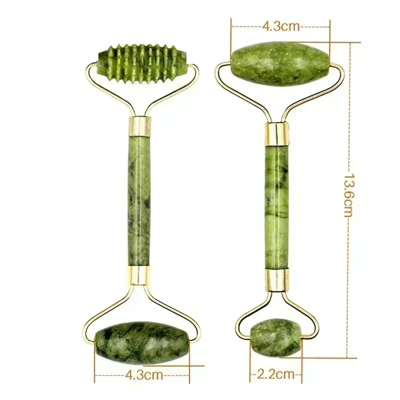 Natural Jade Face Massager Gua Sha Stone Face Guasha Masaje Facial Board Acupoint Eye Care SPA Massager Tool Massage Visage