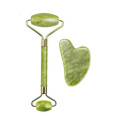 Natural Jade Face Massager Gua Sha Stone Face Guasha Masaje Facial Board Acupoint Eye Care SPA Massager Tool Massage Visage