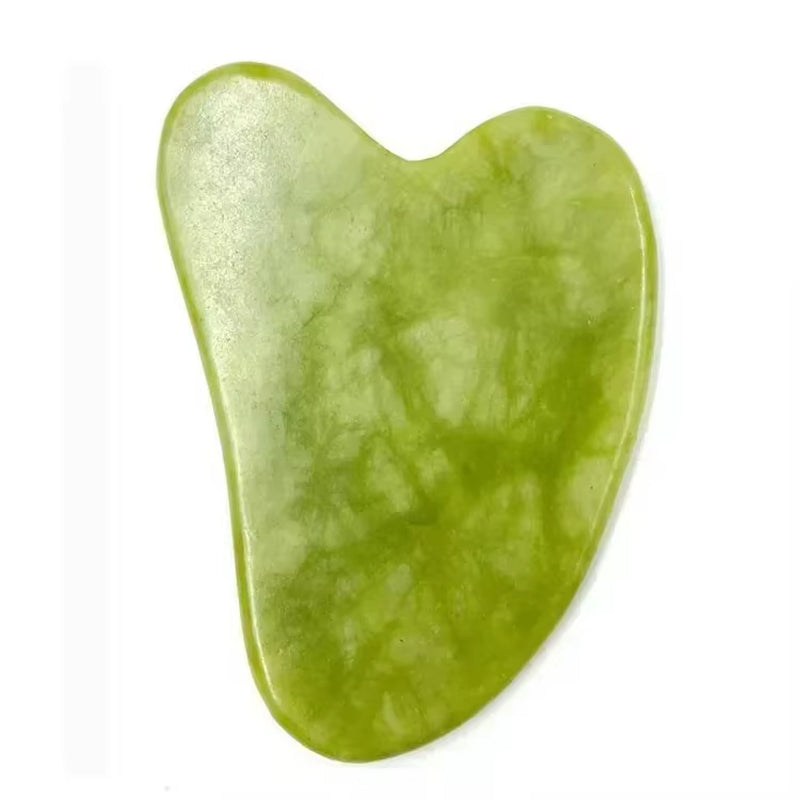Natural Jade Face Massager Gua Sha Stone Face Guasha Masaje Facial Board Acupoint Eye Care SPA Massager Tool Massage Visage